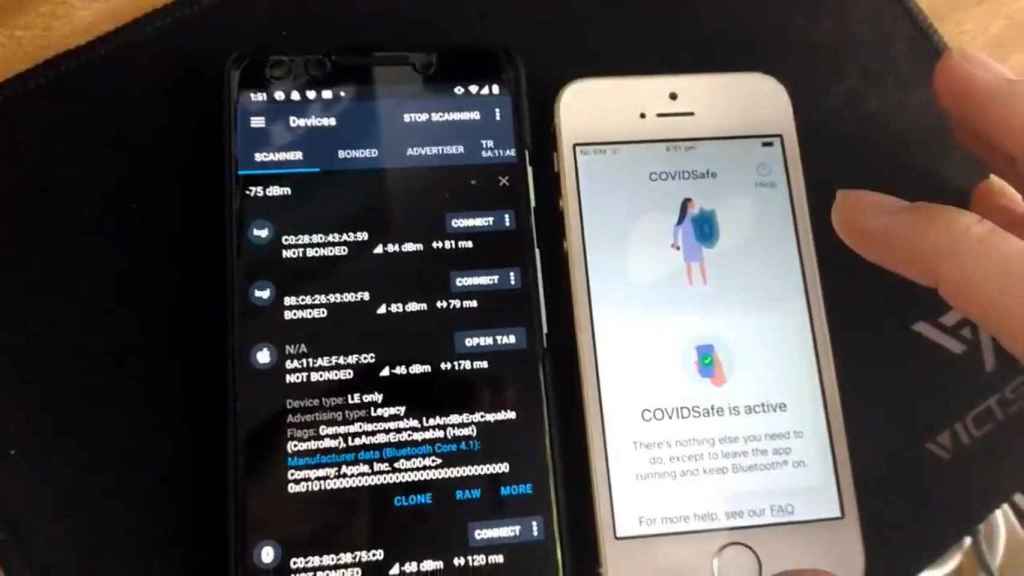 COVIDSafe, la app australiana, no usa la tecnología de Apple y Google
