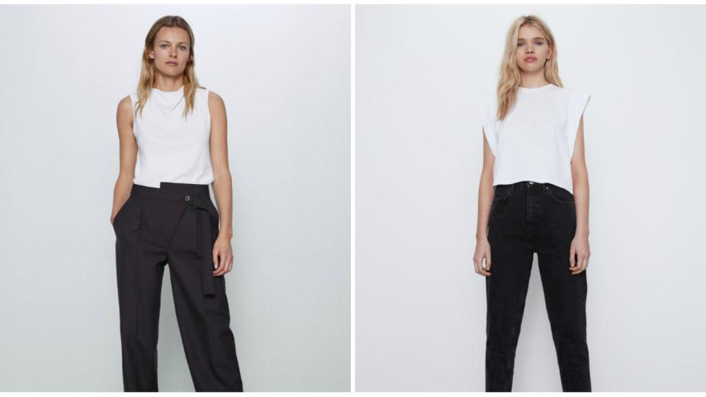 Zara pone a tu disposición una amplia gama de camisetas sin mangas.