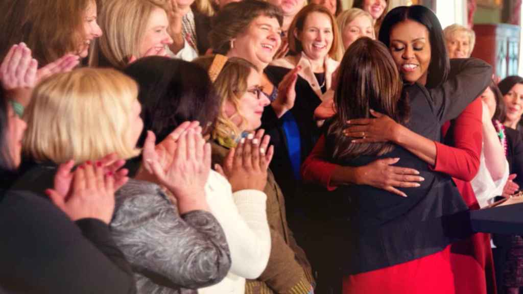 Fotograma del documental de Michelle Obama.