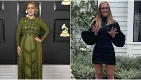 El antes y el después de Adele en montaje de JALEOS.
