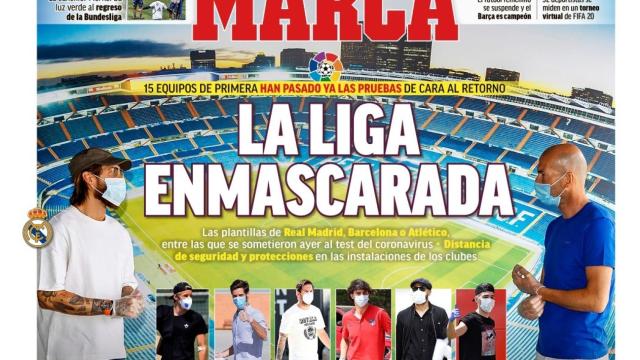 Portada MARCA (07/05/20)