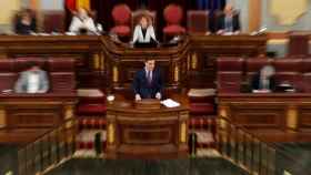 El presidente del Gobierno, Pedro Sánchez, defiende la cuarta prórroga del estado de alarma en el Congreso.