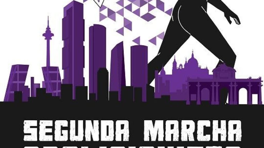 El cartel de la marcha.