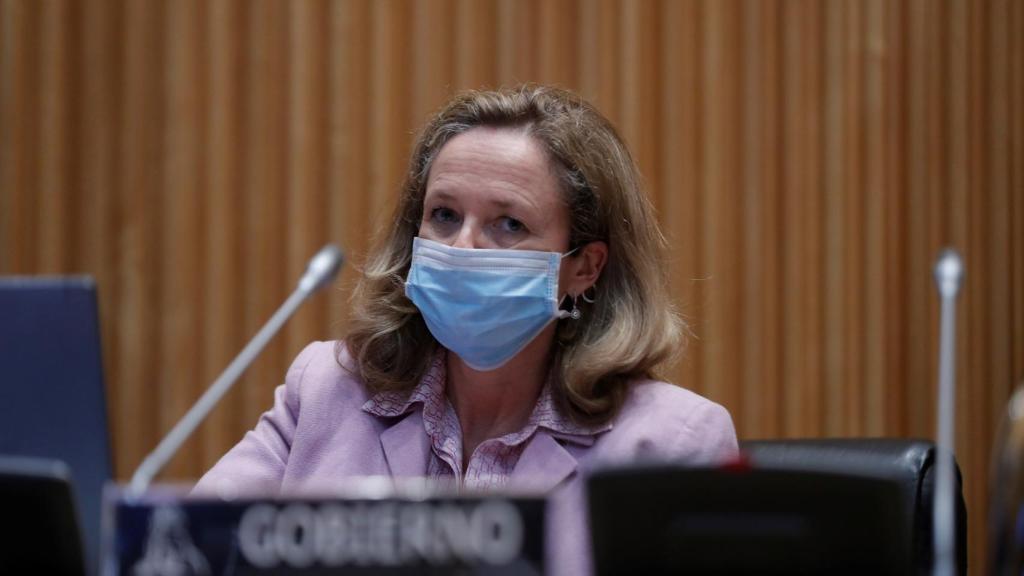 La vicepresidenta de Asuntos Económicos del Gobierno de España, Nadia Calviño.