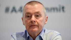 FILE PHOTO: Willie Walsh Chief Executive of International Airlines Group (IAG) attends the Europe Aviation Summit in Brussels