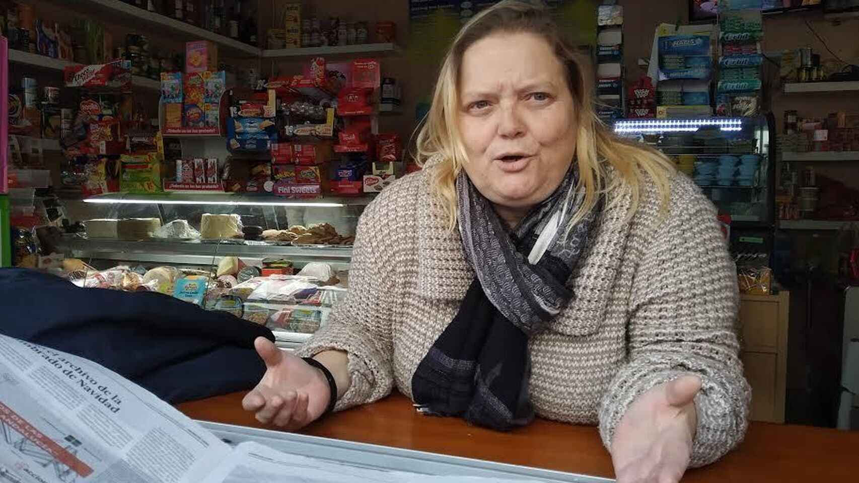Ana Jiménez, la 'abuela coraje' de Cádiz.