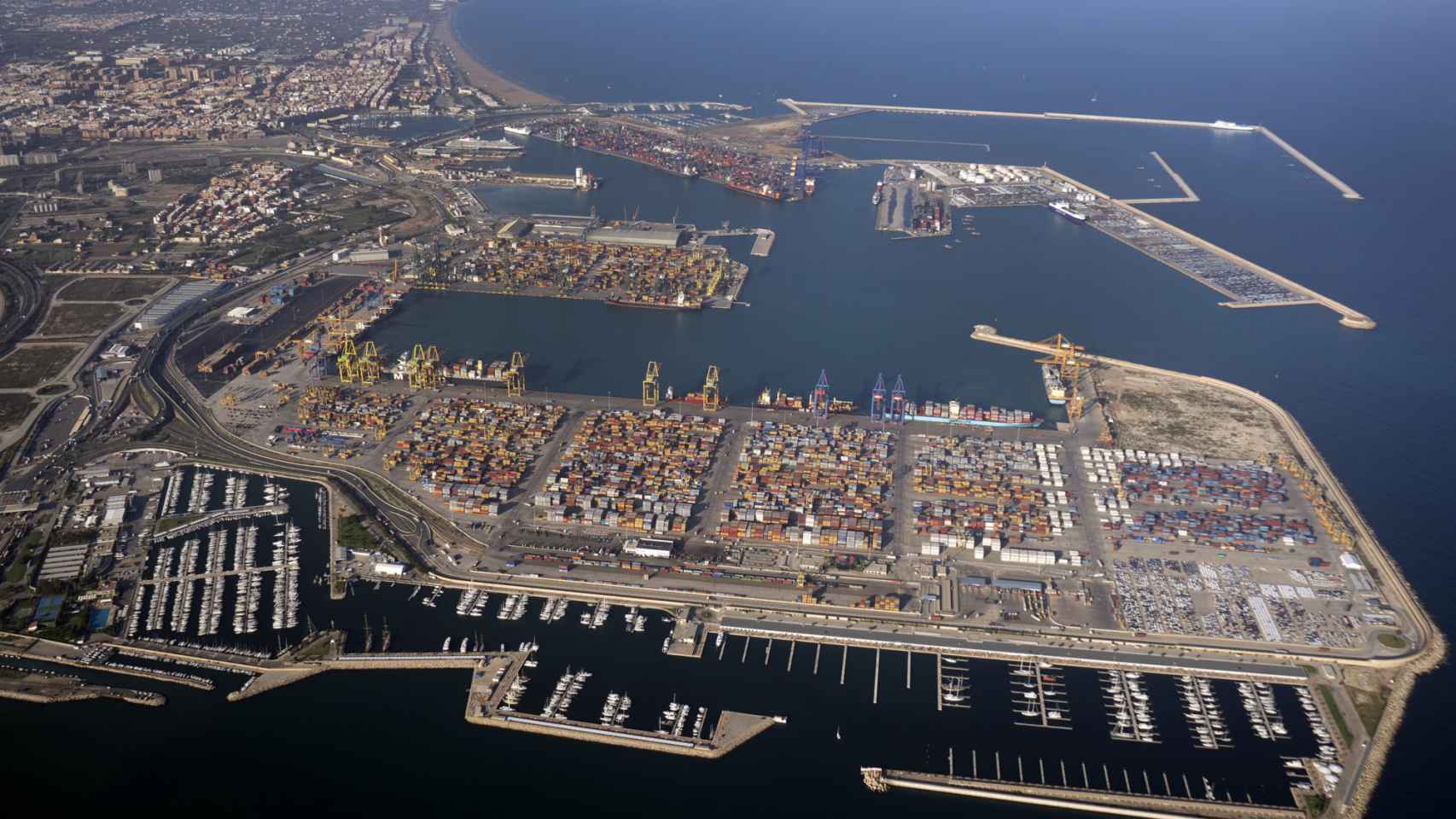 El puerto de Valencia era uno de los puntos de entrada de la cocaína.