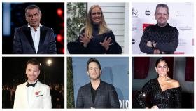 Adele y otros famosos en un montaje de JALEOS.
