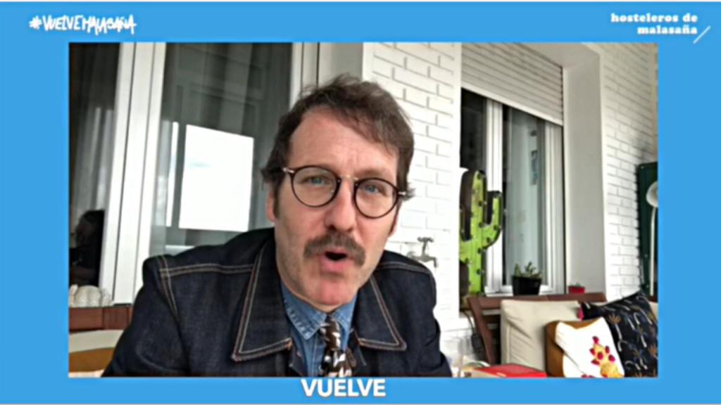 Joaquín Reyes es uno de los famosos que aparece en el vídeo