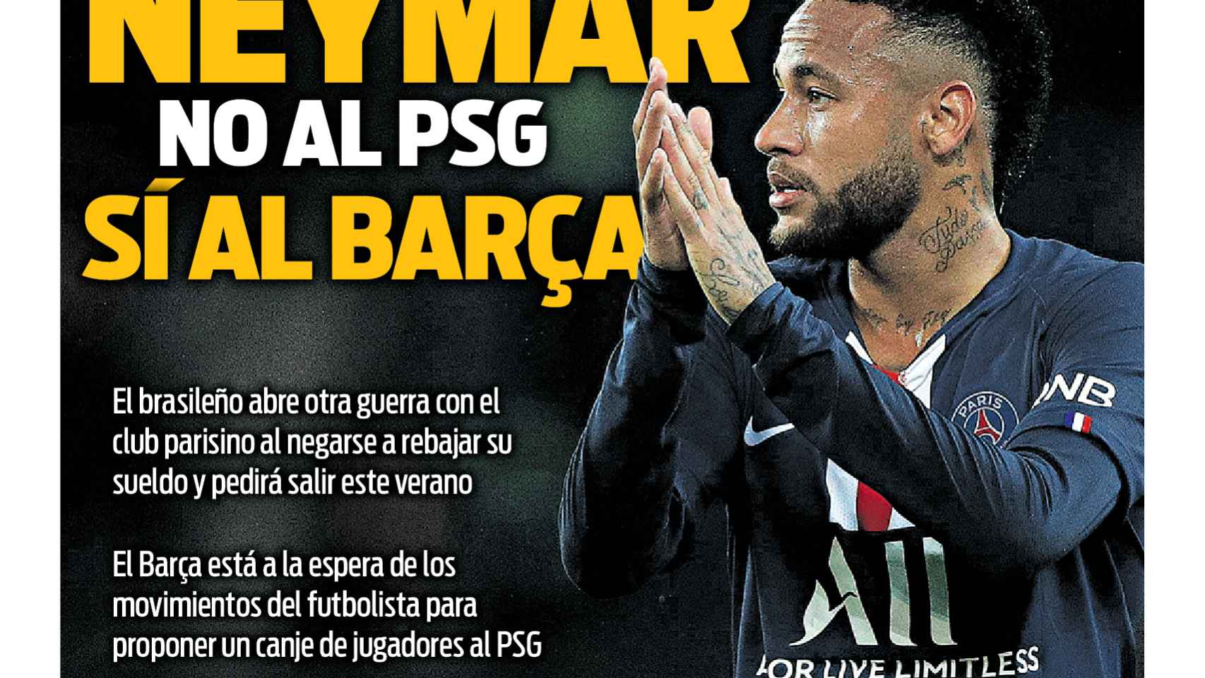 La portada del diario Sport (10/05/2020)