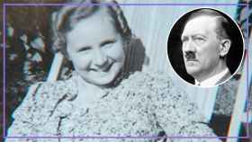 Margot Völk y Hitler.