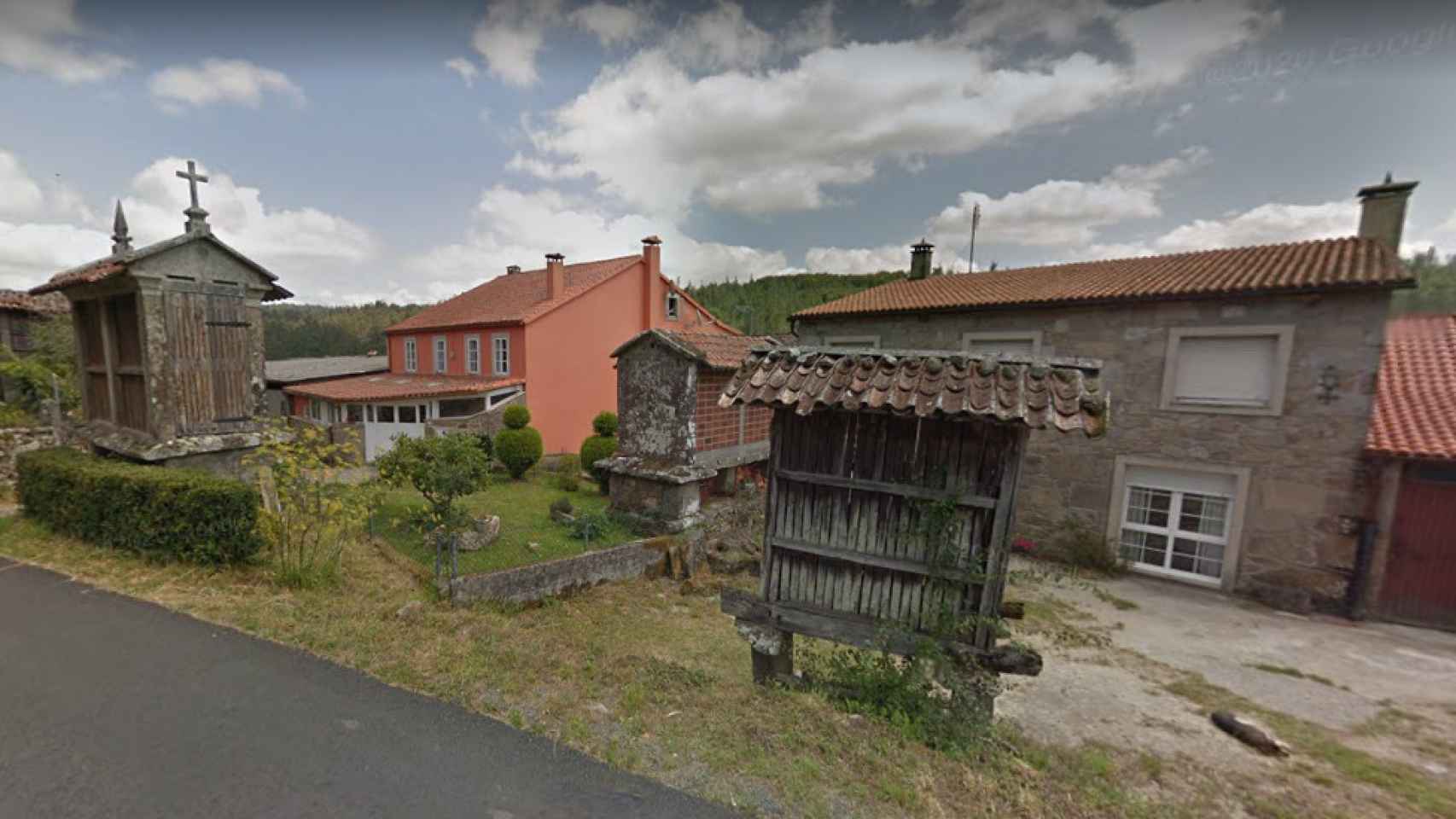 La aldea de Reborido, en Villestro (Santiago de Compostela), lugar donde ocurrieron los hechos.