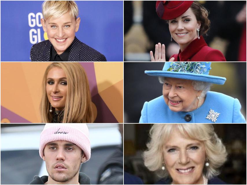 Famosos emparentadas con la Familia Real británica.