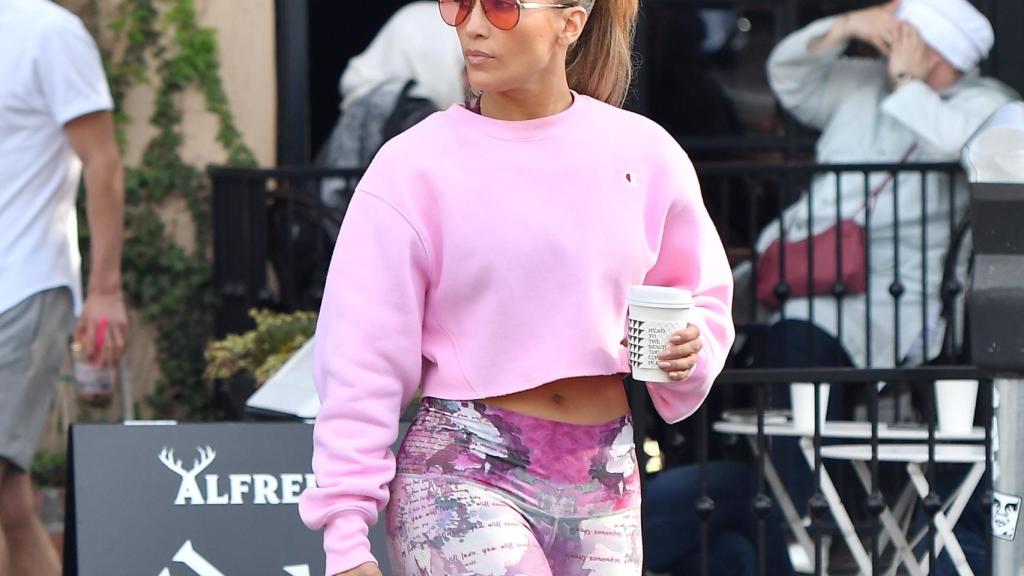 Jennifer Lopez en Hollywood en 2018.