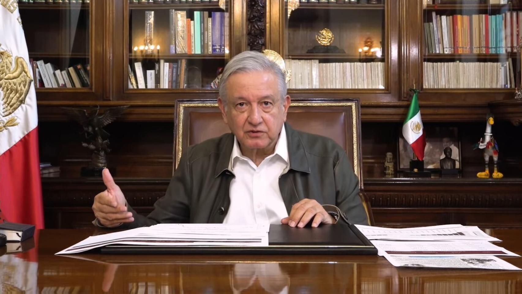 López Obrador, en uno de sus últimos vídeos.