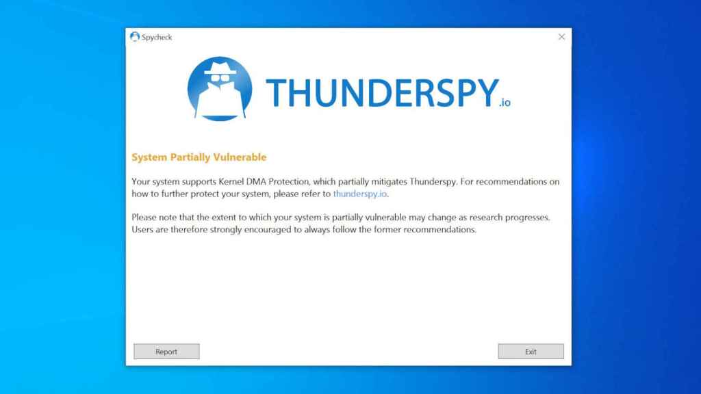 Algunos equipos con Thunderbolt pueden estar parcialmente vulnerables