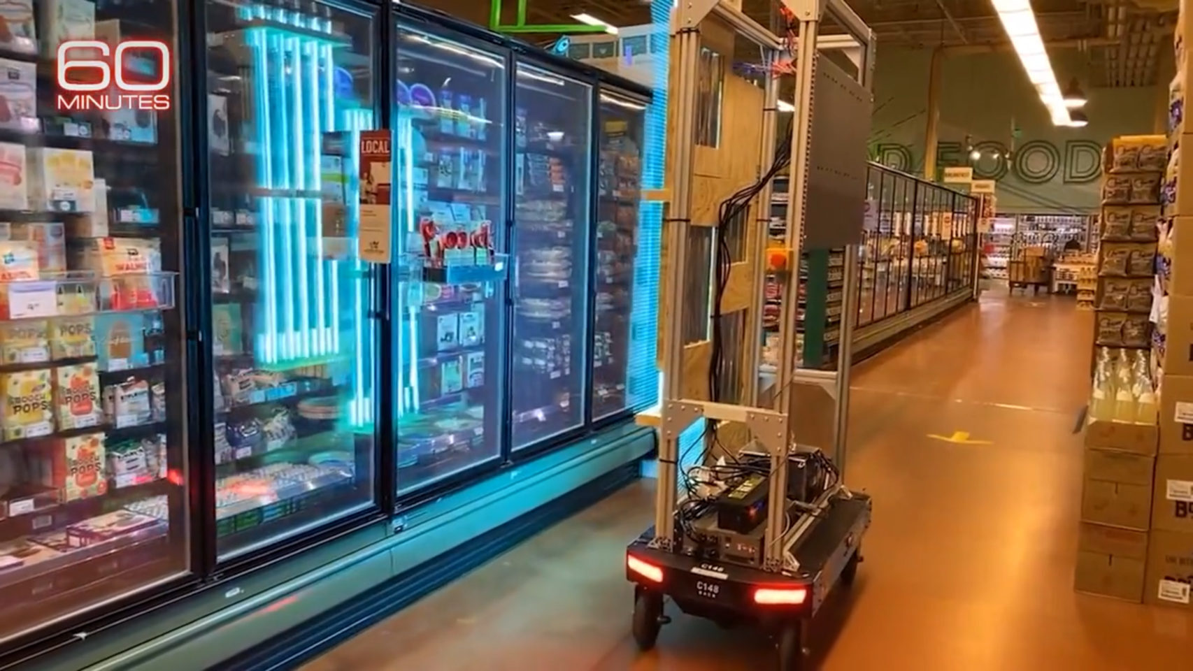 El robot desarrollado por Amazon para eliminar el coronavirus de sus almacenes