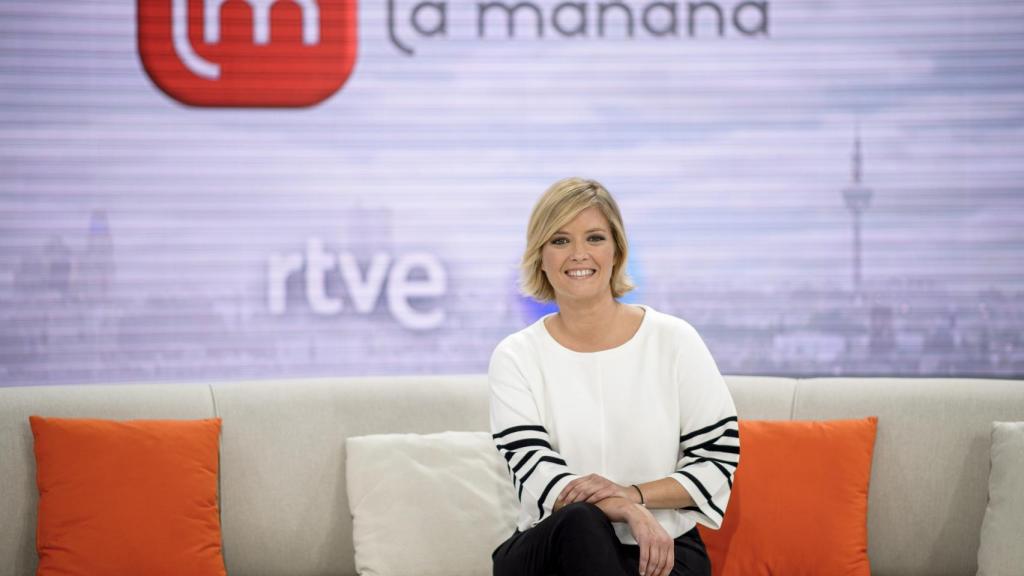 María Casado en una imagen promocional de 'La mañana'.