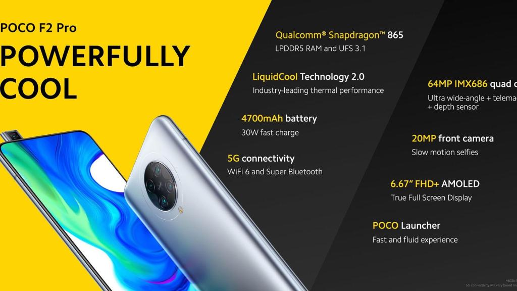 Xiaomi Poco F2 Pro.
