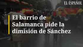 El barrio de Salamanca pide la dimisión de Sánchez