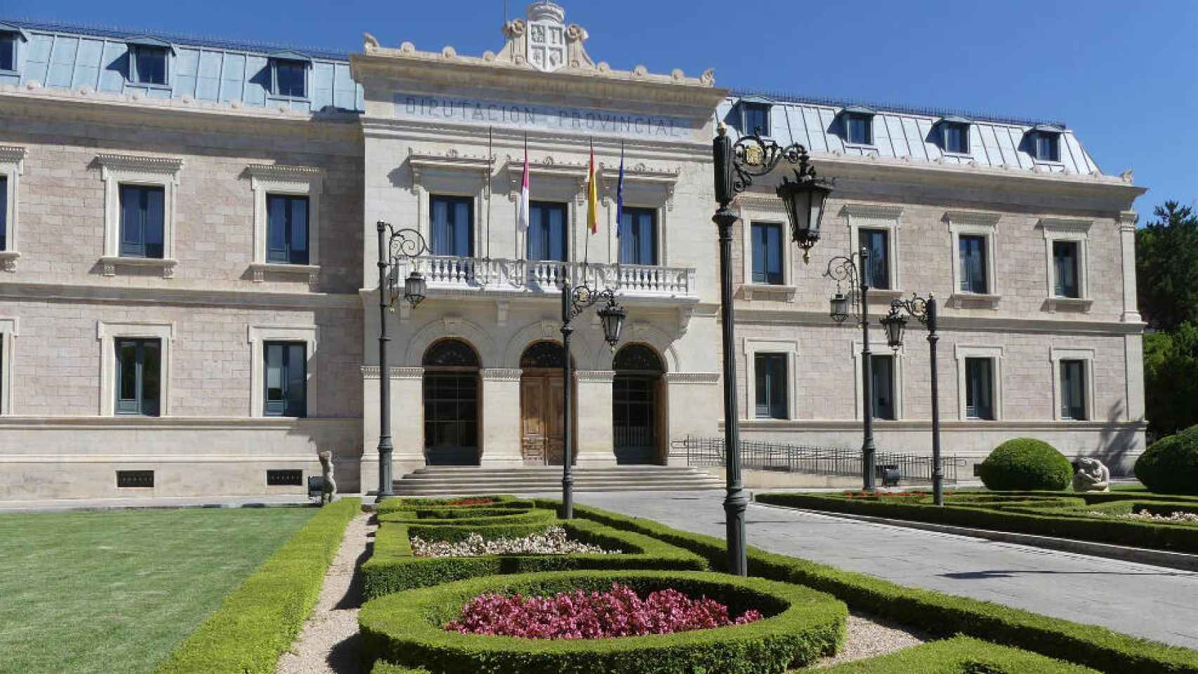 La fachada de la Diputación de Cuenca