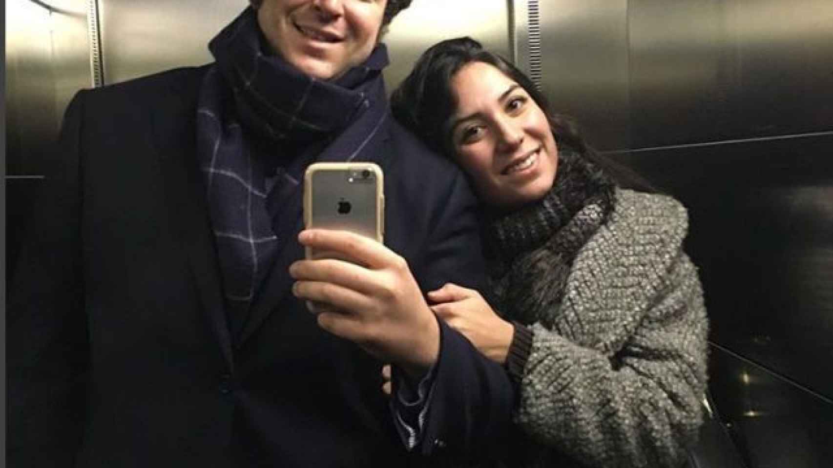 Álex Lequio y Raquel Rodríguez en una imagen de su Instagram.