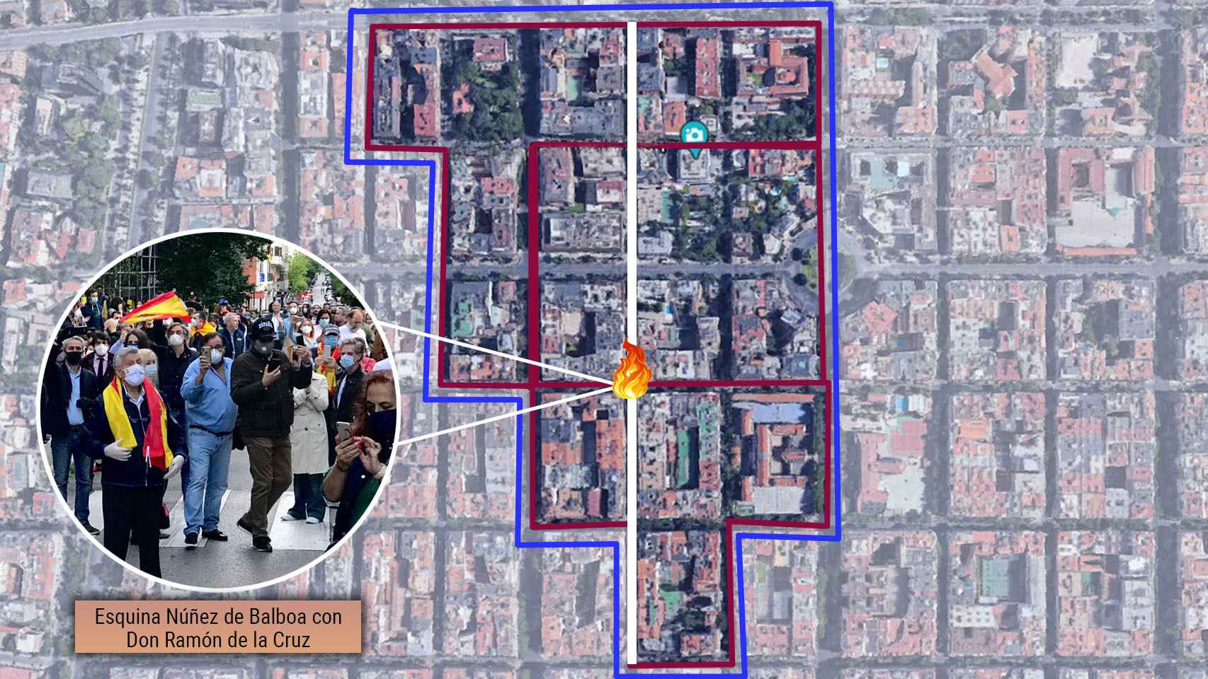 El PP Y Vox barren en las calles rebeldes del barrio de Salamanca: suman el 84% de los votos