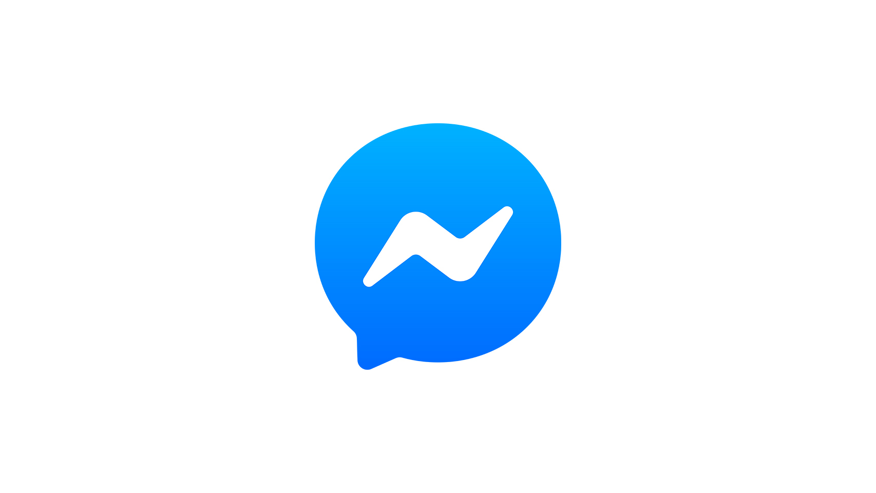 Logo de Facebook Messenger.