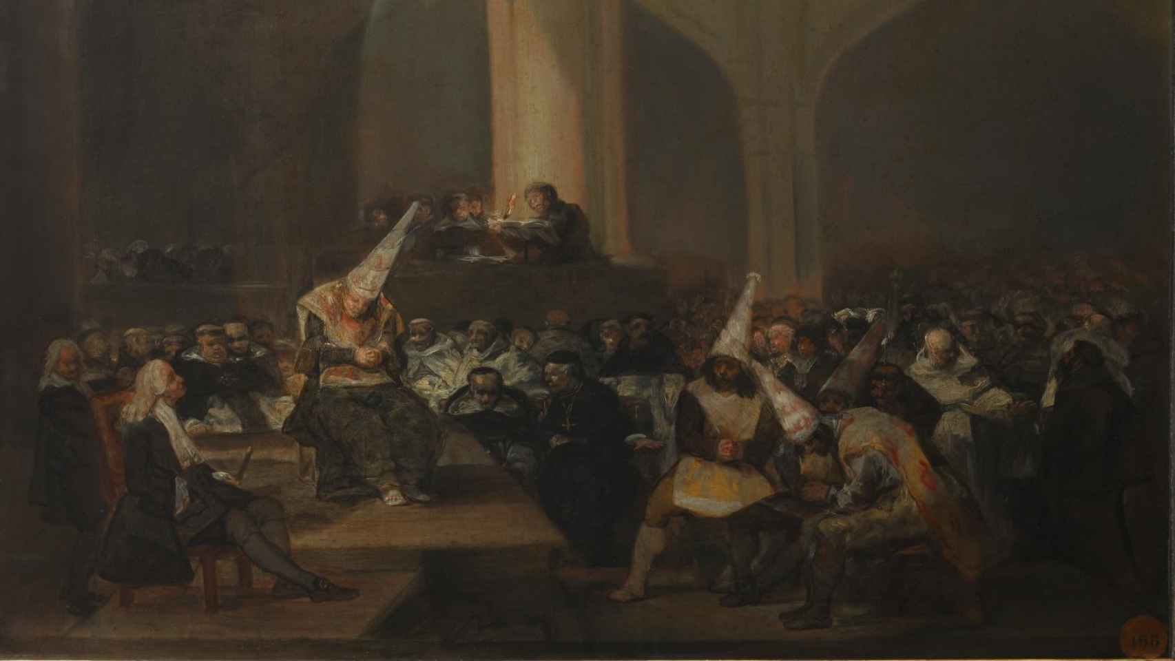 'Escena de Inquisición', de Francisco de Goya
