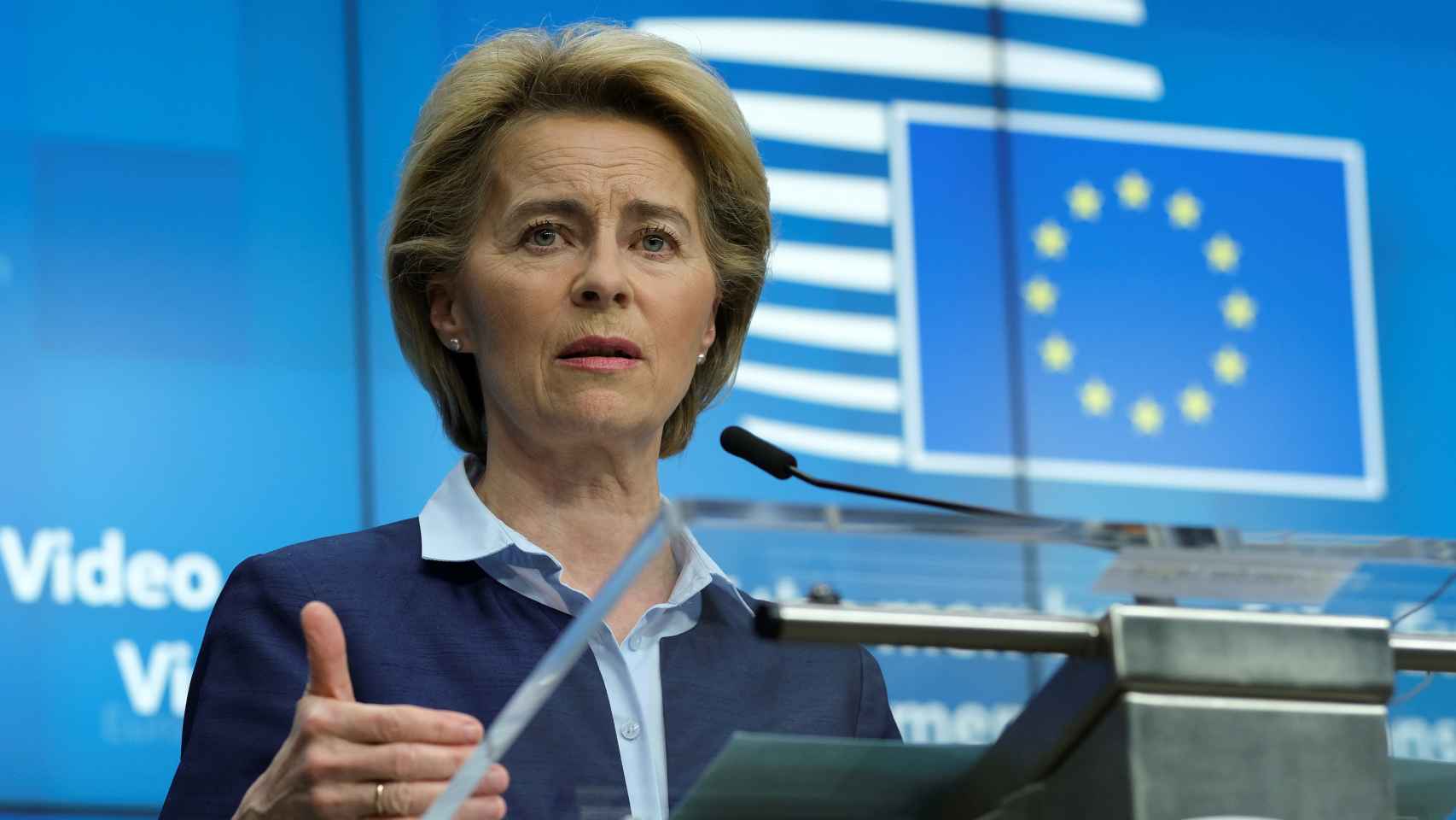 Ursula von der Leyen, presidente de la Comisión Europea.