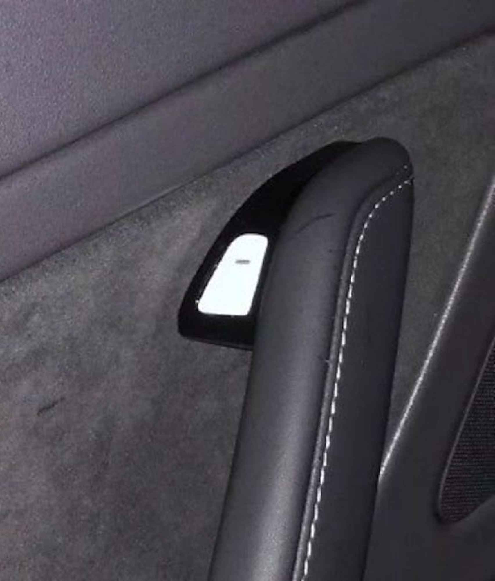 Algunos conductores de Tesla cambian el botón de la puerta