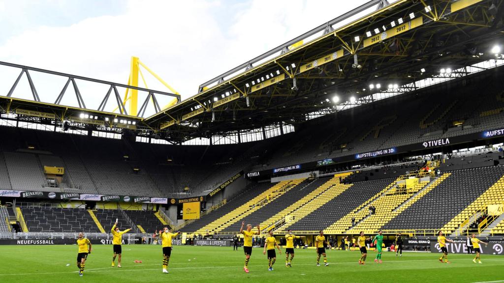 El Borussia Dortmund, tras ganar al Schalke 04