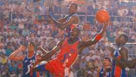 Michael Jordan jugó un amistoso de la ACB en 1990