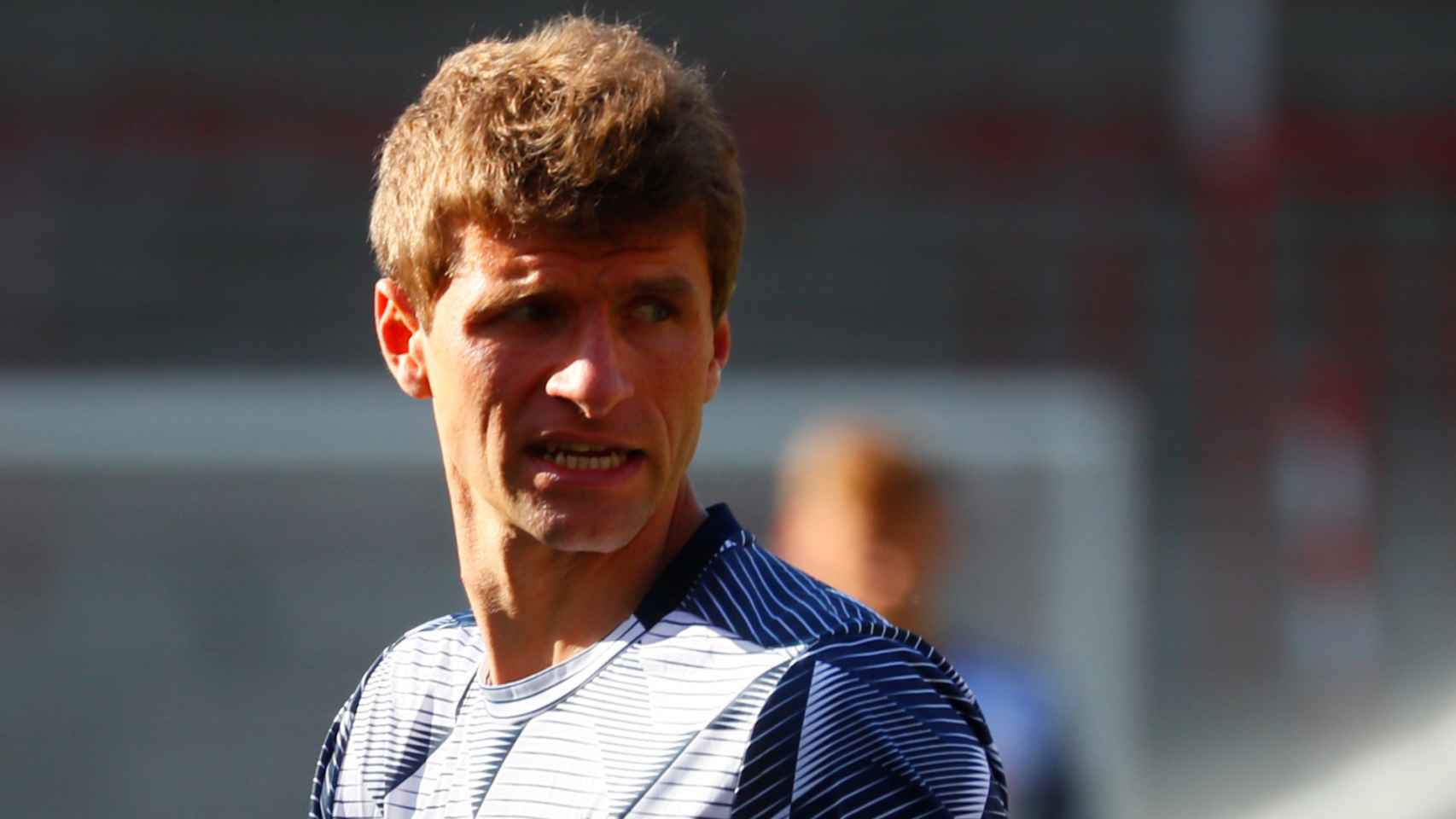 Müller, durante el partido del Bayern Münich