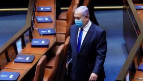 Benjamin Netanyahu en el Parlamento israelí en una foto de archivo.