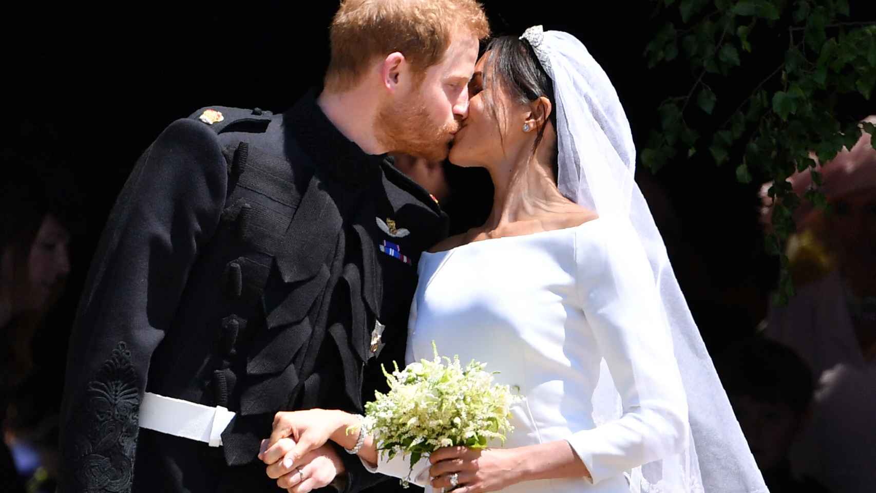 Meghan Markle y el príncipe Harry contrajeron matrimonio el 19 de mayo de 2018.