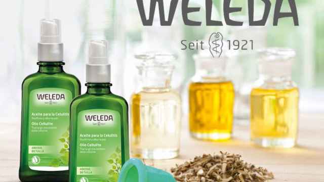 Productos de la marca Weleda.