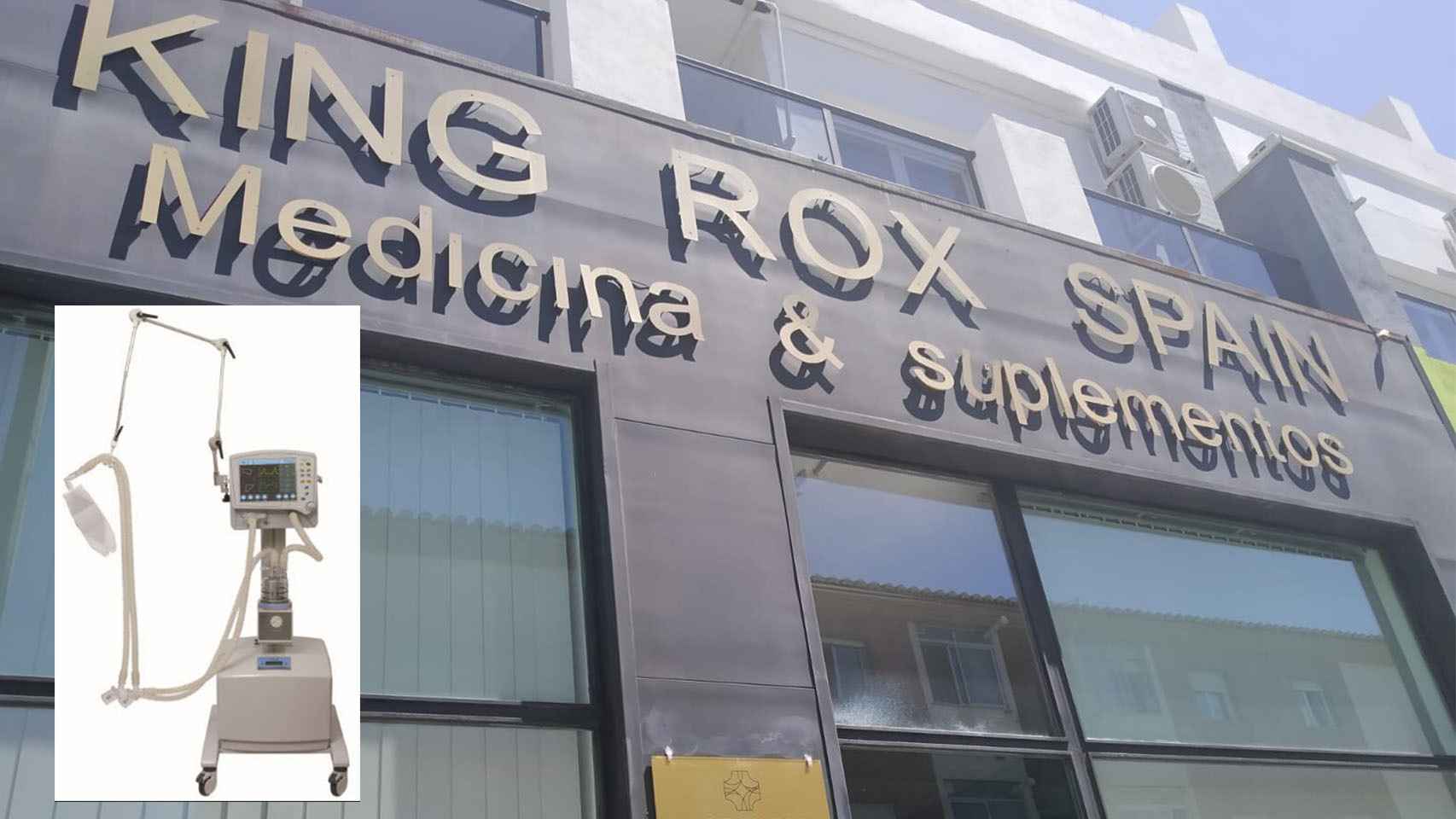 Tec Pharma Europe SL comparte sede con King Rox Spain, una empresa dedicada a los suplementos alimenticios para deportistas.