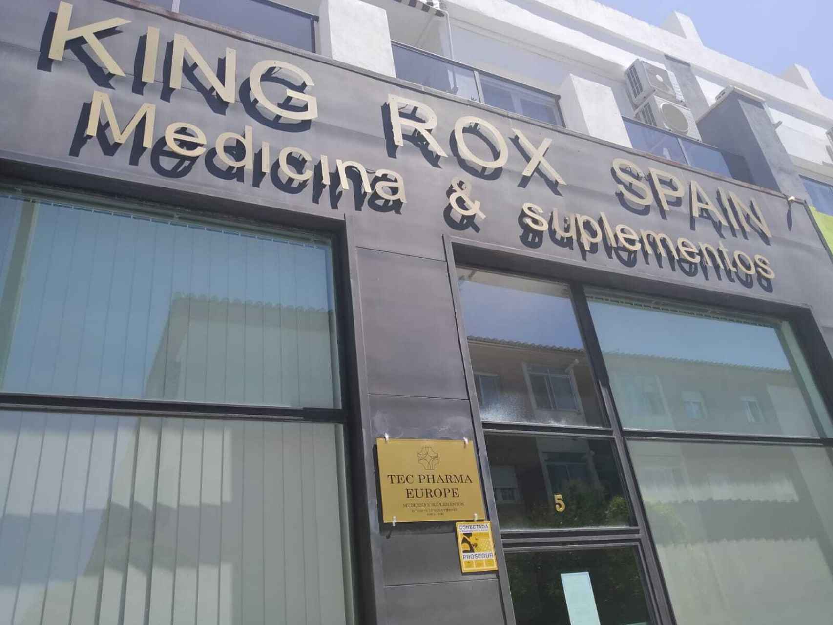 Sede en Armilla (Granada) de las empresas Tec Pharma Europe y King Rox Spain.