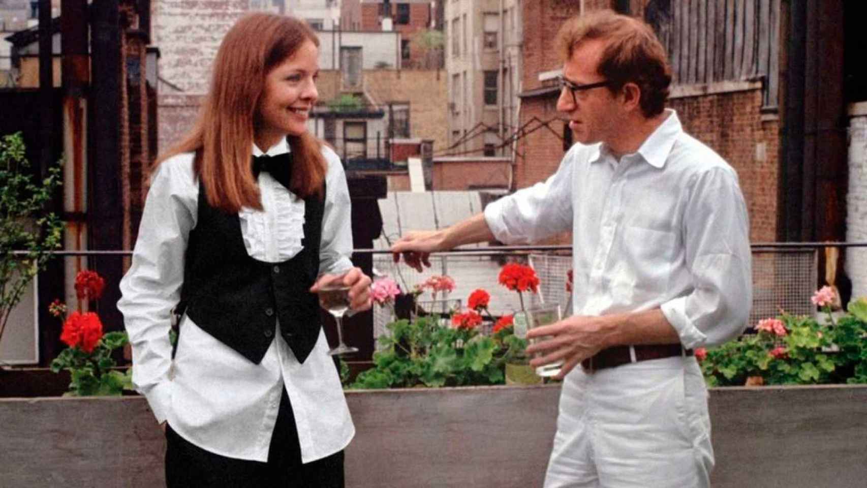 Woody Allen y Diane Keaton.