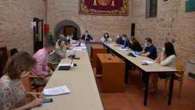 Una imagen de la Comisión de Hacienda celebrada en el Ayuntamiento de Toledo