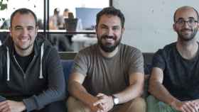 Los tres socios fundadores de la startup catalana Factorial.