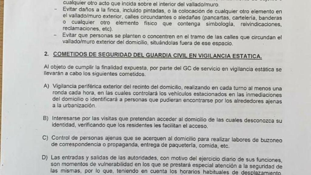 Uno de los fragmentos del documento en cuestión.