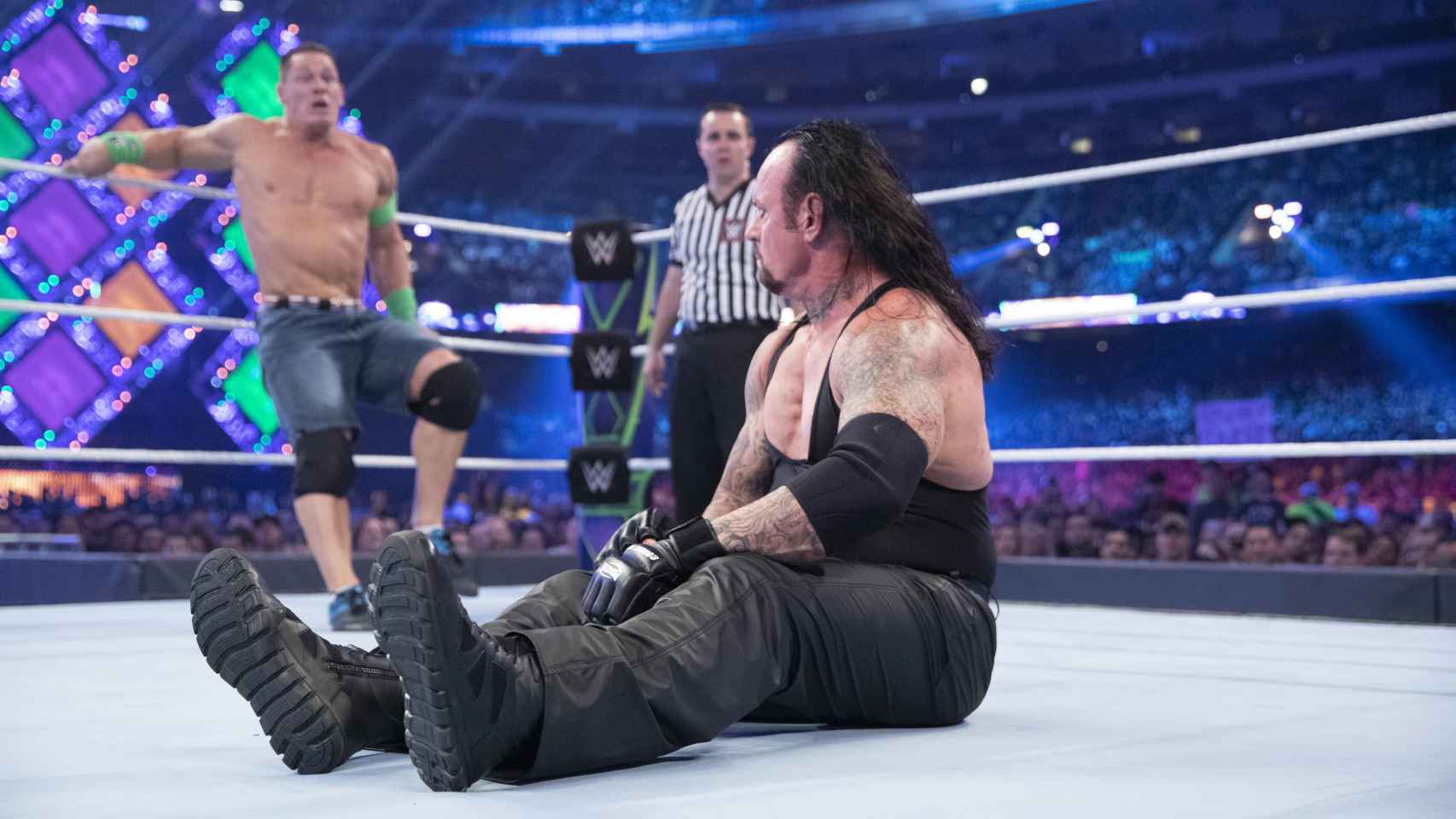 The Undertaker contra John Cena en Wrestlemania 34