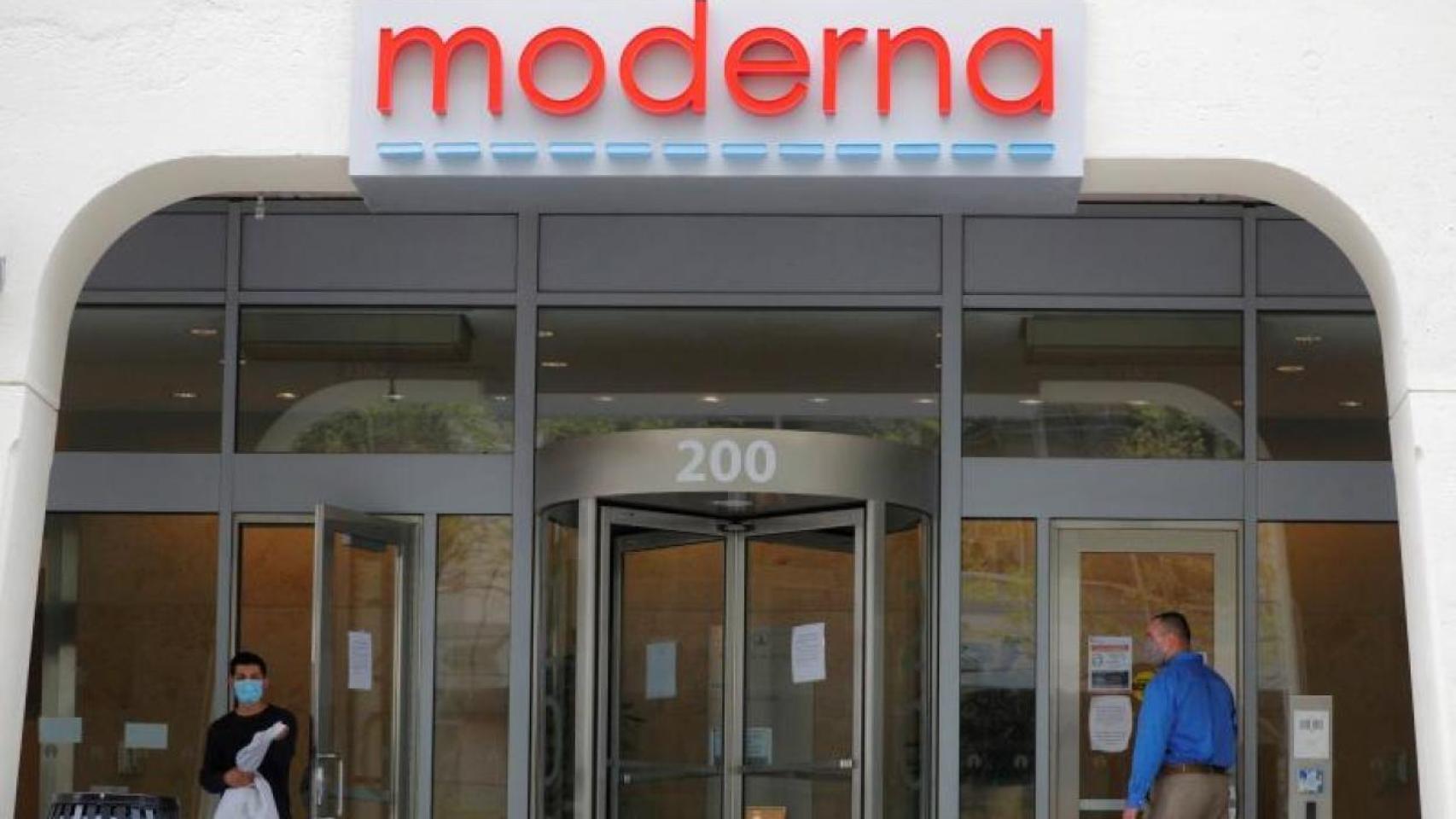 La sede de Moderna.