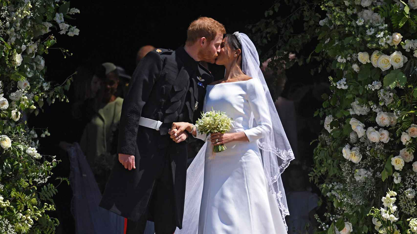 La boda fue de cuento de hadas en el castillo de Windsor.