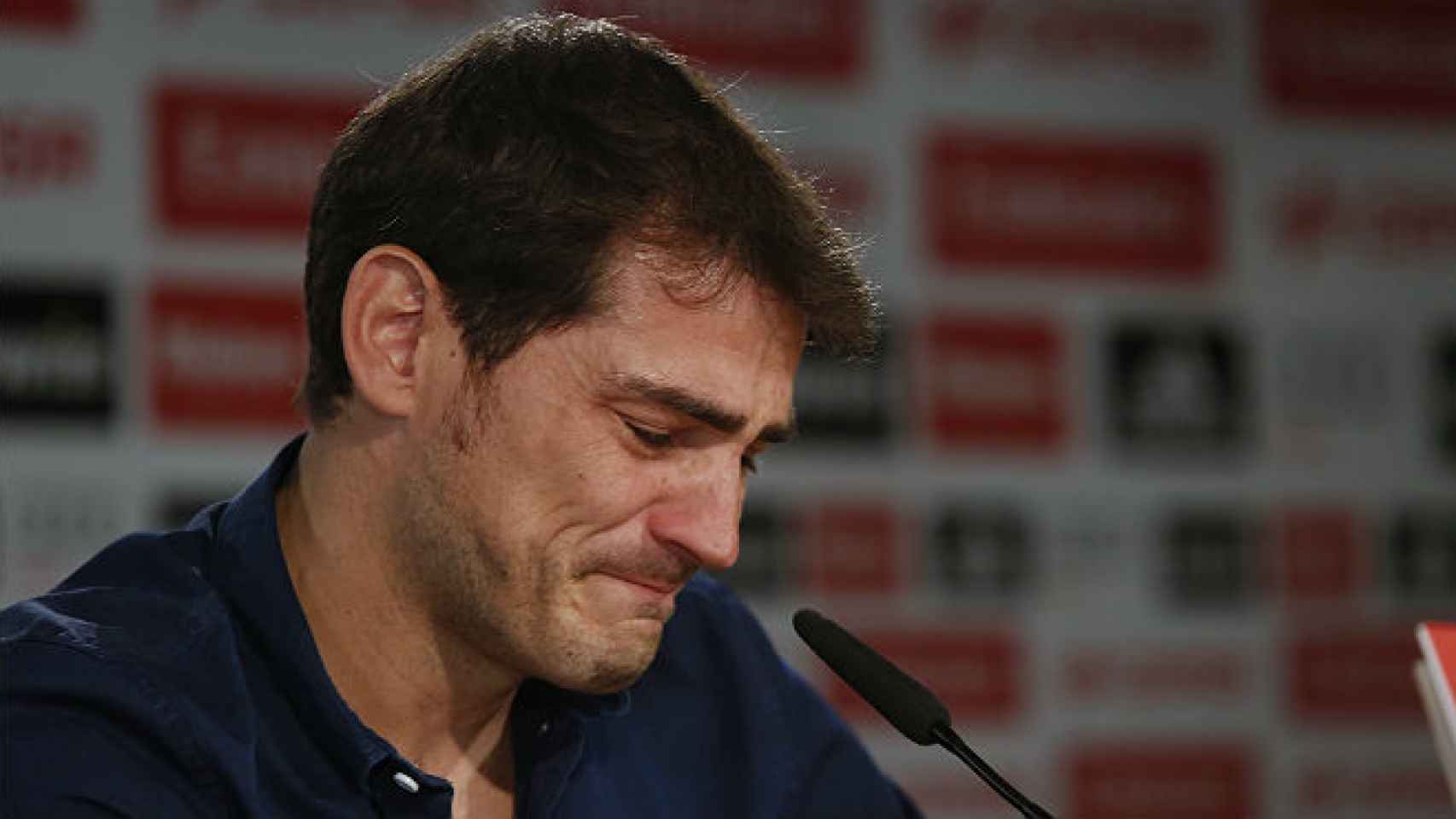 Iker Casillas, en su despedida del Real Madrid