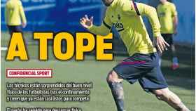 Portada Sport (25/05/20)