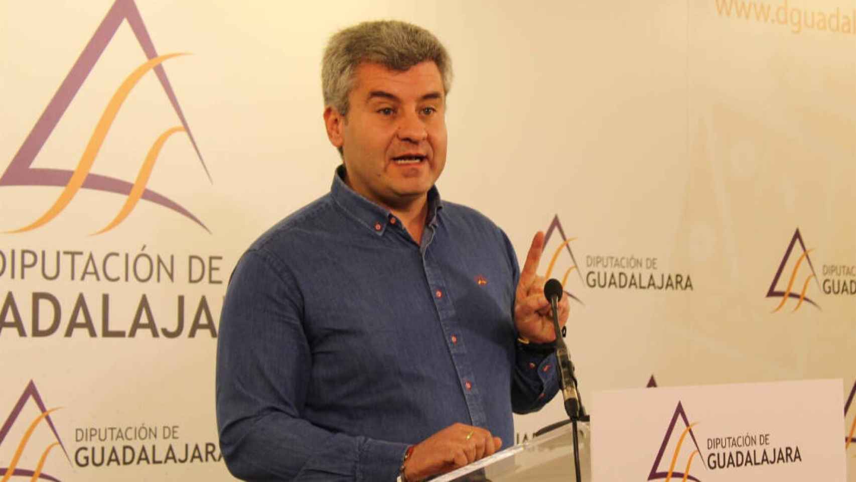 El portavoz del PP en la Diputación de Guadalajara, Alfonso Esteban