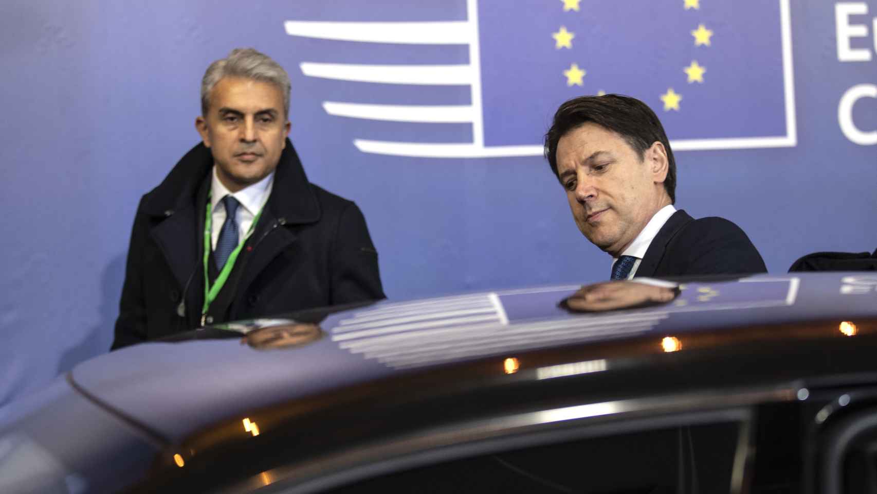 El primer ministro italiano, Giuseppe Conte, en una cumbre de la UE